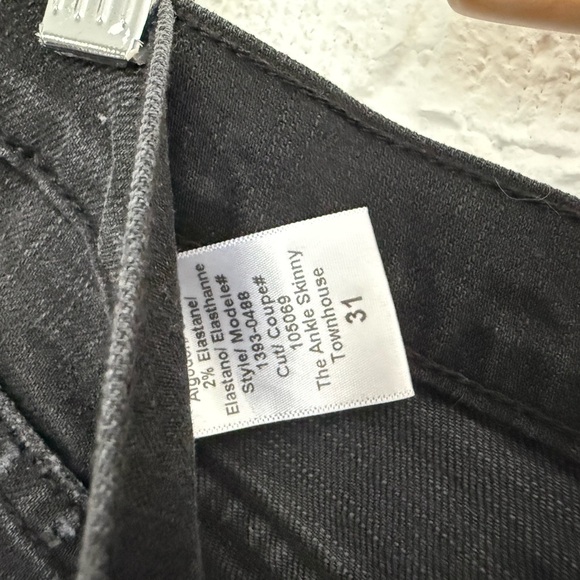 Current/Elliott Classic Black Skinny Pants - Picture 7 of 11